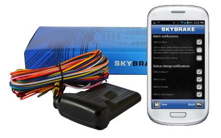 Alarm with Smartphone App – Skybrake